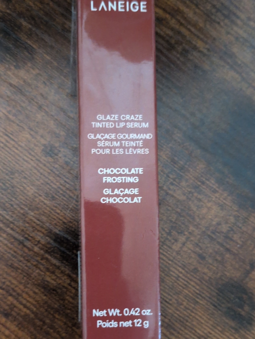 Laneige Glaze Craze Tinted Lip Serum Chocolate Frosting